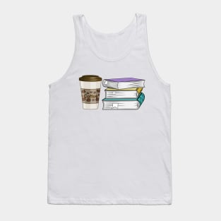 Books And Coffee Tank Top